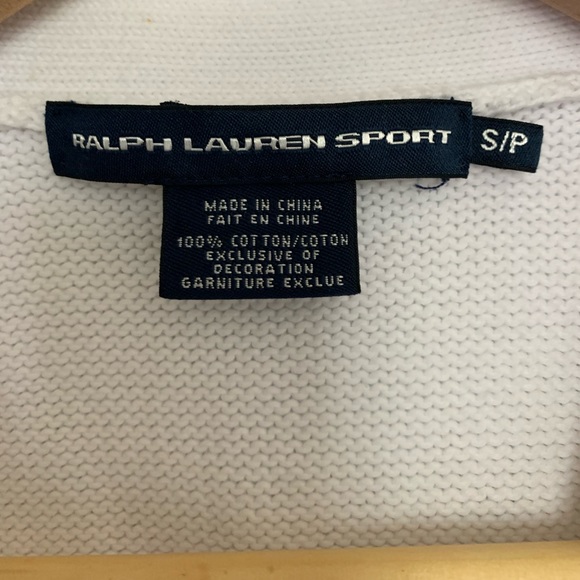 90’s Ralph Lauren Sport Vintage White Cardigan - Vintage - Picture 4 of 7